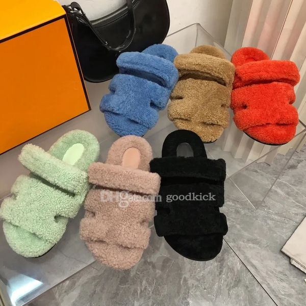 cotton slippers women men sandals sheep fleece brand outdoor slippers soft furry sandals warm sliding escape sandals size 35-42, Black
cotton slippers women men sandals sheep fleece brand outdoor slippers soft furry sandals warm sliding escape sandals size 35-42, Black