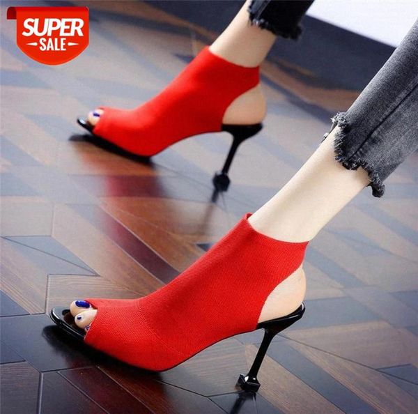 knitted elastic mesh peep toe high heel sandals women new summer shoes woman europe thin heels slipon open toe female shoes qh259156869, Black
knitted elastic mesh peep toe high heel sandals women new summer shoes woman europe thin heels slipon open toe female shoes qh259156869, Black