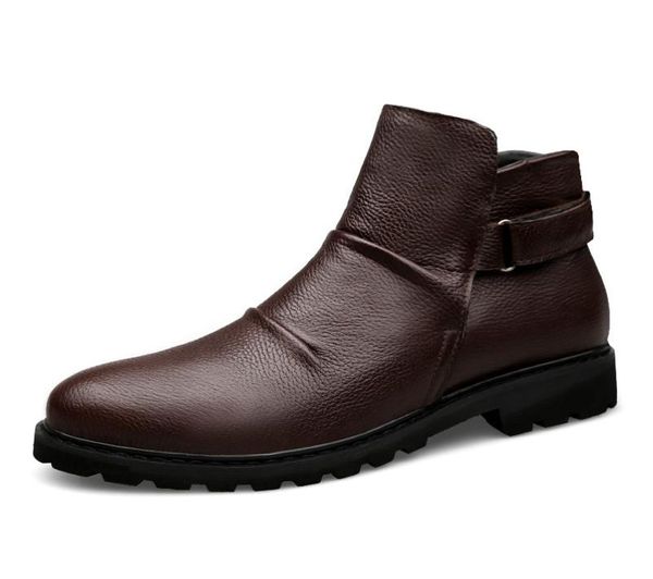 2018 winter with fur genuine leather male shoes for men fashion business boots sneakers mens walking footwear2051501, Black
2018 winter with fur genuine leather male shoes for men fashion business boots sneakers mens walking footwear2051501, Black