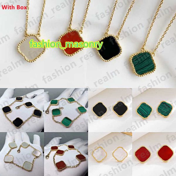 four leaf clover necklace designer jewelry set pendant necklaces bracelet stud earring gold silver mother of pearl green flower necklace lin
four leaf clover necklace designer jewelry set pendant necklaces bracelet stud earring gold silver mother of pearl green flower necklace lin