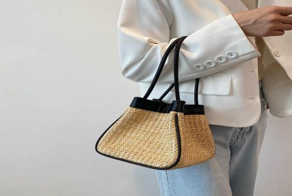 evening bags mini weave handmade straw underarm bag for women 2022 summer fashion trendy shoulder handbags picnic purses6467089
evening bags mini weave handmade straw underarm bag for women 2022 summer fashion trendy shoulder handbags picnic purses6467089
