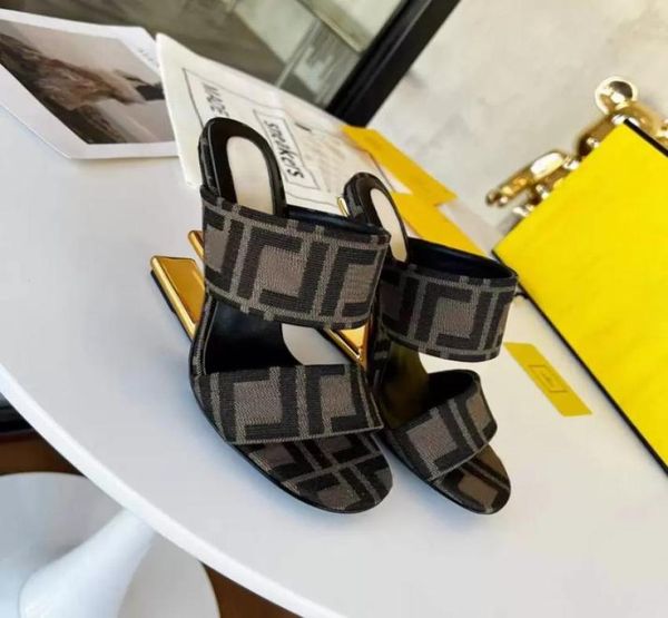 latest fashion f sculpted highheeled slippers metallic high heels open toes slipon slides printing black calfski n leather outso1557002
latest fashion f sculpted highheeled slippers metallic high heels open toes slipon slides printing black calfski n leather outso1557002