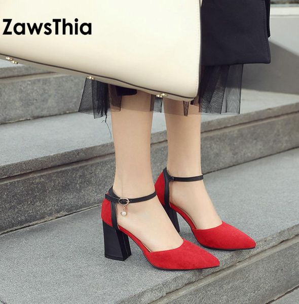 sandals zawsthia chaussures femme ankle wrap block high heels pearls ladies summer shoes pumps women sandals sandalias mujer 33465184848, Black
sandals zawsthia chaussures femme ankle wrap block high heels pearls ladies summer shoes pumps women sandals sandalias mujer 33465184848, Black