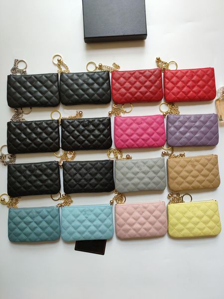 fashion designer women card holders key chain zipper wallet caviar coin purses classic pattern lambskin wholesale black small mini wallet pu, Brown;gray
fashion designer women card holders key chain zipper wallet caviar coin purses classic pattern lambskin wholesale black small mini wallet pu, Brown;gray