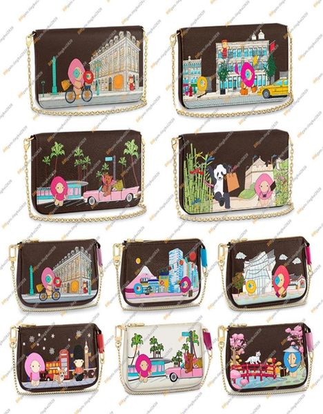 2022 christmas fashion designer mini pochette accessoires chain bag wallet purse silk screen handbag key pouch m817627222022, Red;black
2022 christmas fashion designer mini pochette accessoires chain bag wallet purse silk screen handbag key pouch m817627222022, Red;black