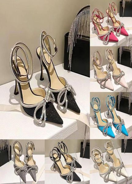 with box designer dress shoes luxury sandals mach 100 silk satin double bow crystal pumps white pink blue wedding women high heels5657607, Black
with box designer dress shoes luxury sandals mach 100 silk satin double bow crystal pumps white pink blue wedding women high heels5657607, Black