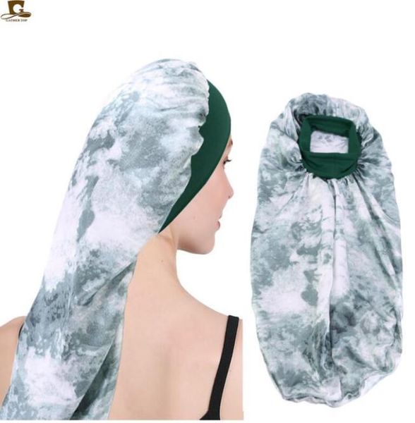 extra long satin bonnet for women night sleeping cap for long hair braids dreadlocks curly hair soft elastic band7161885, Blue;gray
extra long satin bonnet for women night sleeping cap for long hair braids dreadlocks curly hair soft elastic band7161885, Blue;gray