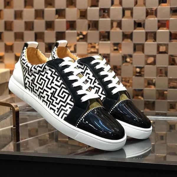men shoes red sole sneaker women casual shoes big size 48 luxury designer spikes male sneakers red bottom shoes for men custom shoes, Black
men shoes red sole sneaker women casual shoes big size 48 luxury designer spikes male sneakers red bottom shoes for men custom shoes, Black