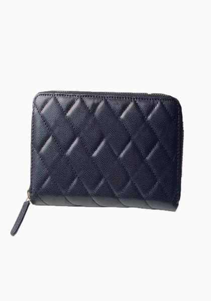 tier quality womens zipper wallets 195cm luxury designer purses calfskin caviar card holder genuine leather quilted coin purs9192976, Red;black
tier quality womens zipper wallets 195cm luxury designer purses calfskin caviar card holder genuine leather quilted coin purs9192976, Red;black