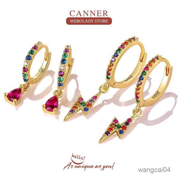 charm canner lightning cross color zircon earrings for women fashion earrings hoop wedding jewelry r230904, Golden
charm canner lightning cross color zircon earrings for women fashion earrings hoop wedding jewelry r230904, Golden