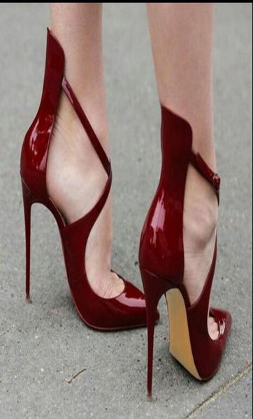 2017 arrival brand j c high heels sandals women 12cm pointed fashion cross cutouts shoes buckle highheeled sandals s1299428, Black
2017 arrival brand j c high heels sandals women 12cm pointed fashion cross cutouts shoes buckle highheeled sandals s1299428, Black
