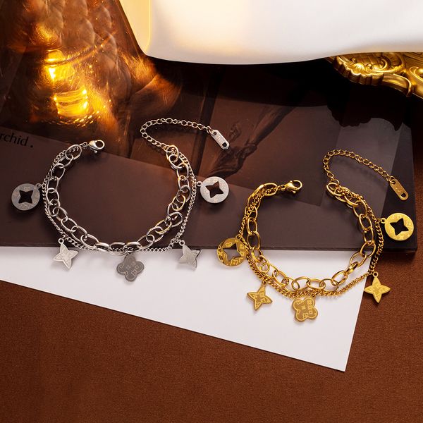charm designer bracelet fashion vintage bracelets clover leaf necklace luxury design wedding jewelry, Golden;silver
charm designer bracelet fashion vintage bracelets clover leaf necklace luxury design wedding jewelry, Golden;silver