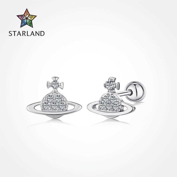 s925 pure silver ear nail female minority design saturn cross earrings fashion trend jewelry2764494, Golden
s925 pure silver ear nail female minority design saturn cross earrings fashion trend jewelry2764494, Golden