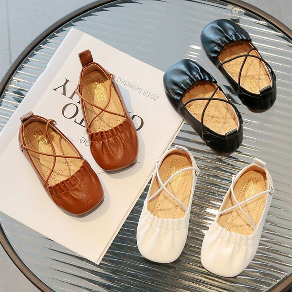 Children's Baby Shoes Soft Bottom Leather Kids Girl Shoes Princess Party Shoes Size 21-30, Black
Children's Baby Shoes Soft Bottom Leather Kids Girl Shoes Princess Party Shoes Size 21-30, Black