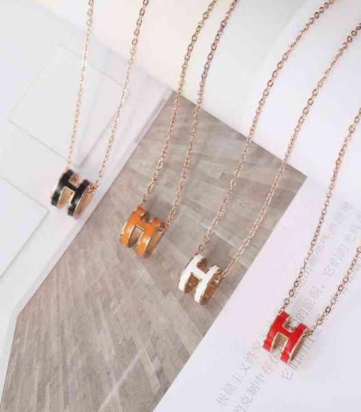 h letter pendant simple and versatile titanium steel necklace women039s clavicle chain short 18k rose gold accsori2541082, White;black
h letter pendant simple and versatile titanium steel necklace women039s clavicle chain short 18k rose gold accsori2541082, White;black