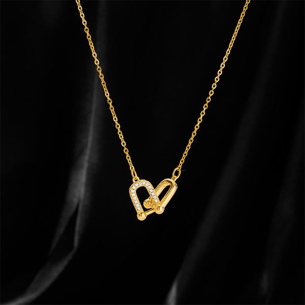 beautiful double circle u shape necklace stainless steel wedding jewelry for gift, Silver
beautiful double circle u shape necklace stainless steel wedding jewelry for gift, Silver