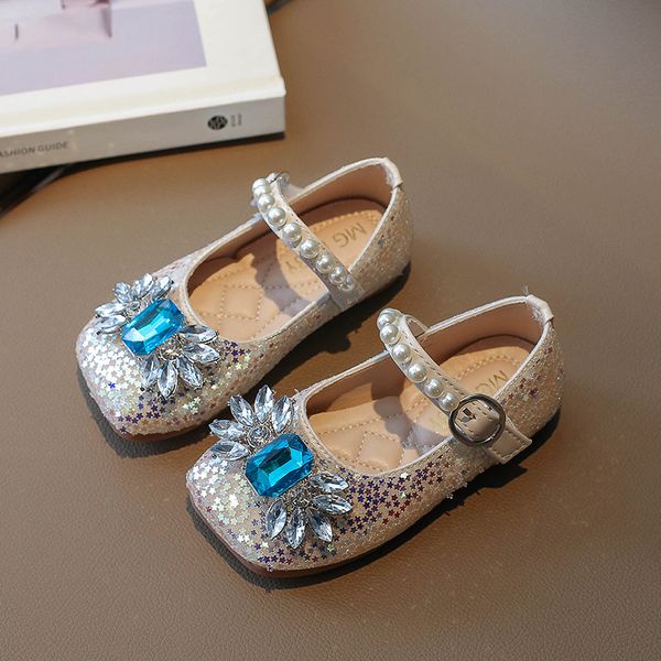Kids Shoes Rhinestone Butterfly-knot Girls Dress Party Princess Shoe Kids School Wedding Single Shoes Size 21-35, Beige
Kids Shoes Rhinestone Butterfly-knot Girls Dress Party Princess Shoe Kids School Wedding Single Shoes Size 21-35, Beige