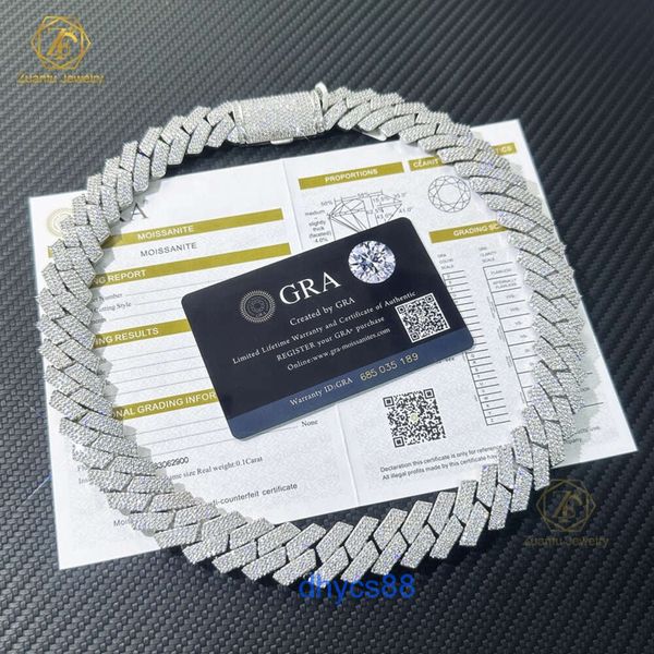 18mm wide cuban chain necklace jewelry hip hop jewelry full diamond bracelet for men, Silver
18mm wide cuban chain necklace jewelry hip hop jewelry full diamond bracelet for men, Silver