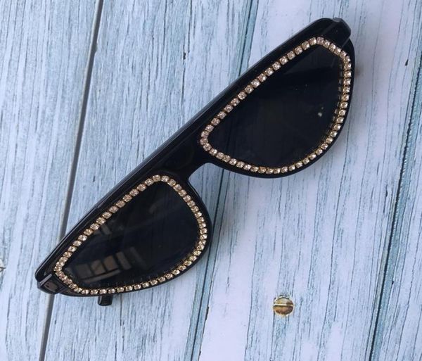 sunglasses vintage black women cat eye handmade rhinestone female eyewear uv400 sun glasses6725809, White;black
sunglasses vintage black women cat eye handmade rhinestone female eyewear uv400 sun glasses6725809, White;black