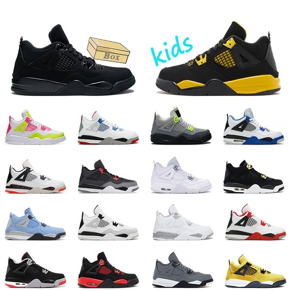 2024 r j4s kids shoes 4s jumpman 4 baskteball kid platform trainers black cat bred fire red yellow thunder university pink military blue chi
2024 r j4s kids shoes 4s jumpman 4 baskteball kid platform trainers black cat bred fire red yellow thunder university pink military blue chi