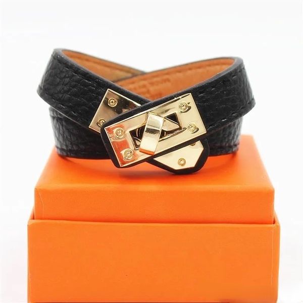 jewelry designer 15mm luxury stainless steel cuff bracelet & bangle pu leather bracelet classic original charm bracelet, Golden;silver
jewelry designer 15mm luxury stainless steel cuff bracelet & bangle pu leather bracelet classic original charm bracelet, Golden;silver
