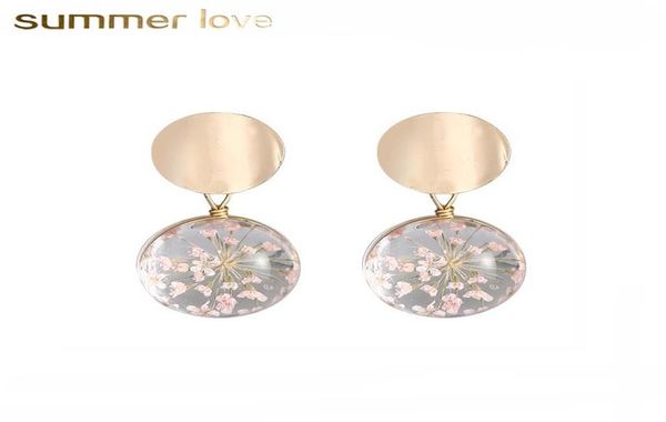 fashion dried flower glass sequin dangle hanging earrings for women wedding transparent ball gold plating drop earrings jewelry5691131, Golden;silver
fashion dried flower glass sequin dangle hanging earrings for women wedding transparent ball gold plating drop earrings jewelry5691131, Golden;silver