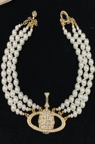 luxury fashion pearl necklace premium retro three layer pearl shining saturn bead pendant a gold silver two color5411896
luxury fashion pearl necklace premium retro three layer pearl shining saturn bead pendant a gold silver two color5411896