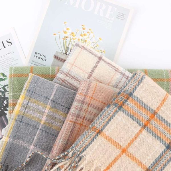 korean version of tassel classic plaid contrast scarf autumn and winter warm fashionable women shawl, Blue;gray
korean version of tassel classic plaid contrast scarf autumn and winter warm fashionable women shawl, Blue;gray