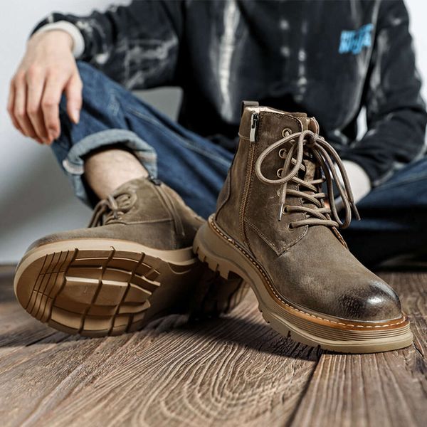 martin boots, men's autumn and winter british style high yellow boots, men's mid casual outdoor work boots men women outdoor sport
martin boots, men's autumn and winter british style high yellow boots, men's mid casual outdoor work boots men women outdoor sport