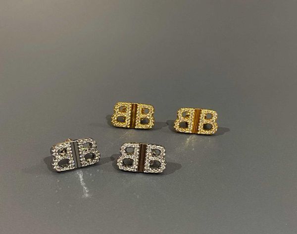 english letter b full diamond white stone exquisite small earrings luxurious fashionable fine geometric metal earrings5735899, Silver
english letter b full diamond white stone exquisite small earrings luxurious fashionable fine geometric metal earrings5735899, Silver