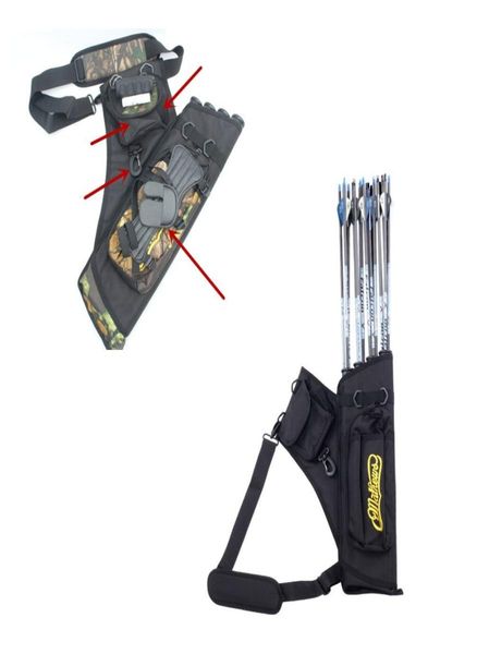 four tubes back shoulder camo black canvas archery bow arrow case pot sac holder package belt quiver strap bag outdoor hunting pou1127898
four tubes back shoulder camo black canvas archery bow arrow case pot sac holder package belt quiver strap bag outdoor hunting pou1127898