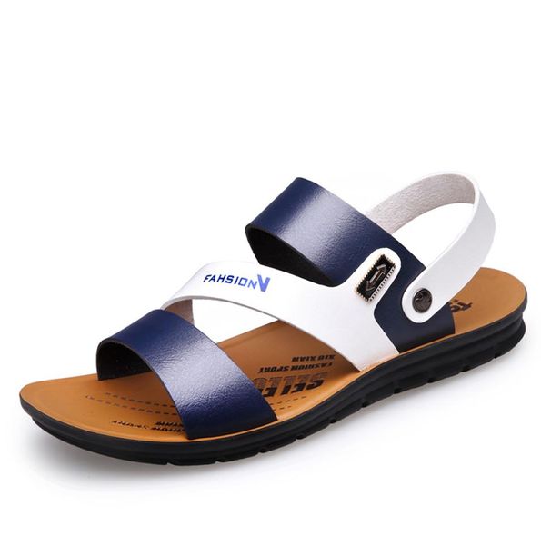 men039s sandals summer antiskid leisure beach flat sandals outdoor slipon leather shoes for male soft bottom6112583, Black
men039s sandals summer antiskid leisure beach flat sandals outdoor slipon leather shoes for male soft bottom6112583, Black