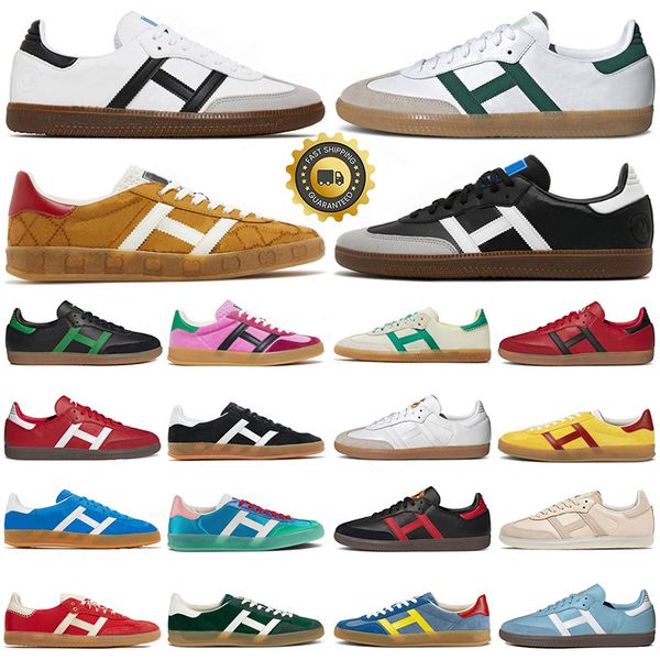 running shoes for men women gazelle vegan black white gum pink velvet mexico monogram team white gum united tea mens womens outdoor sneakers
running shoes for men women gazelle vegan black white gum pink velvet mexico monogram team white gum united tea mens womens outdoor sneakers