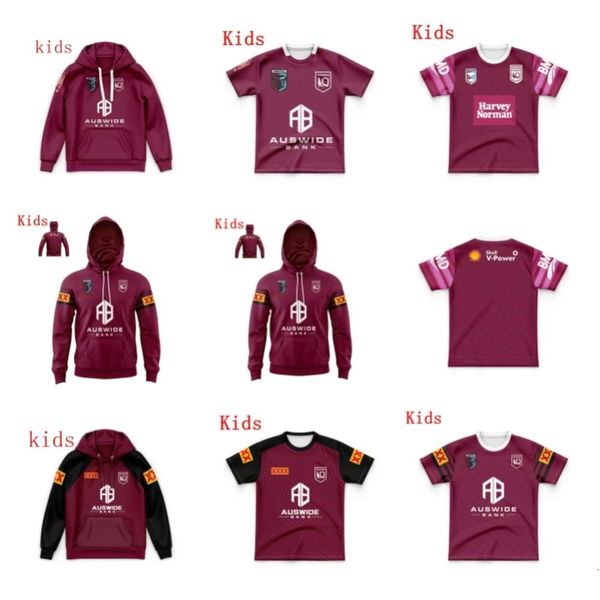 2023 kids boys hoodies queensland maroons state of origin rugby jersey pullovers, Black;gray
2023 kids boys hoodies queensland maroons state of origin rugby jersey pullovers, Black;gray