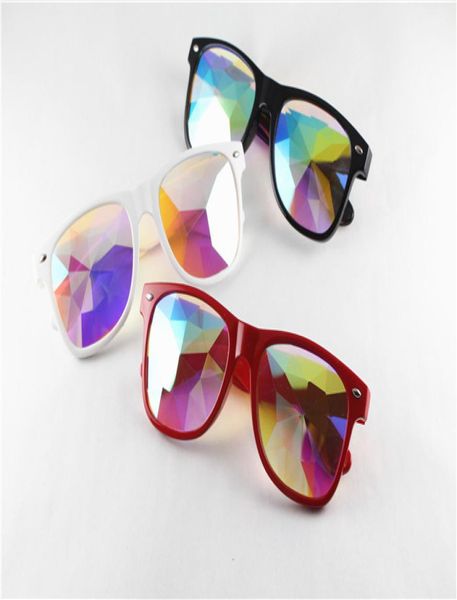 women fashion geometric kaleidoscope glasses rainbow rave lens bling bling prism crystal eyewear party diffraction sunglasses5935692, White;black
women fashion geometric kaleidoscope glasses rainbow rave lens bling bling prism crystal eyewear party diffraction sunglasses5935692, White;black