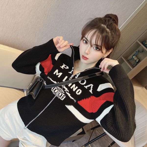 men and women designers clothes sweaters letters jacquard half high neck knitted cardigan jacket sweater knit outwear female autumn winter c, White;black
men and women designers clothes sweaters letters jacquard half high neck knitted cardigan jacket sweater knit outwear female autumn winter c, White;black
