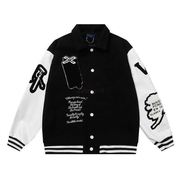 varsitys clothing mens luxurys designer jackets single breasted keep warm couple womens college sportswear green colorcasual streetwear oute, Black
varsitys clothing mens luxurys designer jackets single breasted keep warm couple womens college sportswear green colorcasual streetwear oute, Black