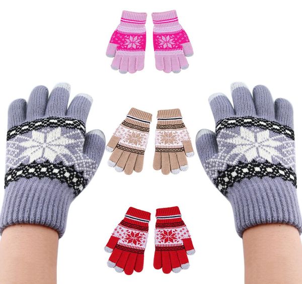 snowflake touch screen gloves 6 colors christmas winter warm knitted mittens active smart phone knit gloves ooa730425897933, Blue;gray
snowflake touch screen gloves 6 colors christmas winter warm knitted mittens active smart phone knit gloves ooa730425897933, Blue;gray