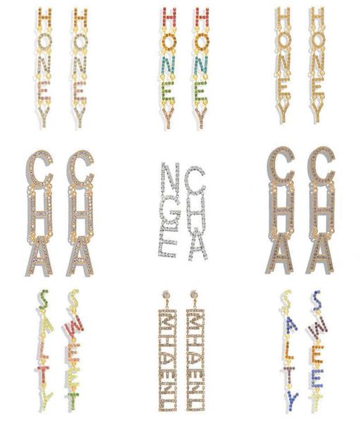 luxury silver color letter cz crystal rhinestone long pendant tassel drop earrings for women wedding party jewelry7036453, Golden
luxury silver color letter cz crystal rhinestone long pendant tassel drop earrings for women wedding party jewelry7036453, Golden