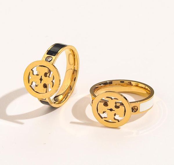luxury jewelry designer item rings women love charms wedding supplies black white 18k gold plated stainless steel ring fine finger5939529, Slivery;golden
luxury jewelry designer item rings women love charms wedding supplies black white 18k gold plated stainless steel ring fine finger5939529, Slivery;golden