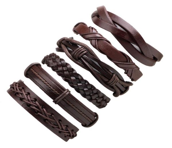 6pcsset leather bracelet weave multilayer wrap bracelets adjustable wristbands bangle cuff for women men fashion jewelry will and6691684, White
6pcsset leather bracelet weave multilayer wrap bracelets adjustable wristbands bangle cuff for women men fashion jewelry will and6691684, White
