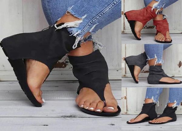 summer roman shoes women suede flat open toe breathable sandals 2020 fashion black zipper casual beach sandals zapatos de mujer2817535
summer roman shoes women suede flat open toe breathable sandals 2020 fashion black zipper casual beach sandals zapatos de mujer2817535