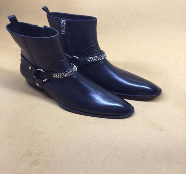 fall winter wyatt boots stacked heel western men039s boot full grain leather t show classic chelse martin booties3083112, Black
fall winter wyatt boots stacked heel western men039s boot full grain leather t show classic chelse martin booties3083112, Black