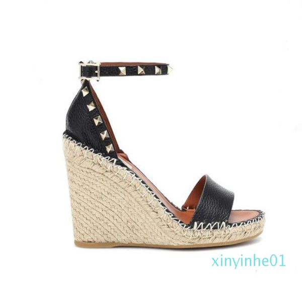 luxury designer shoes for women sandal calfskin leather wedge sandals lady wedding party dress high heel pumps summer style vb217498996, Black
luxury designer shoes for women sandal calfskin leather wedge sandals lady wedding party dress high heel pumps summer style vb217498996, Black