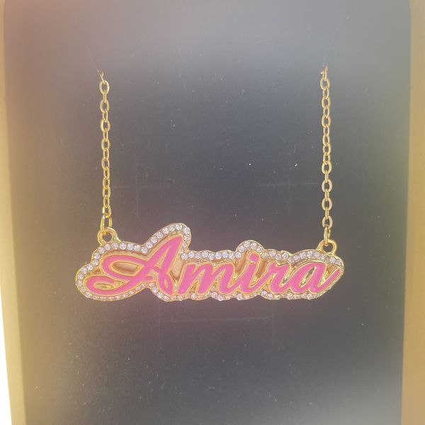 pendant necklaces lw kustom warna-warni kalung nama enamel wanita baja tahan karat pvd ganda berlian imitasi nama kalung berlian imitasi per, Silver
pendant necklaces lw kustom warna-warni kalung nama enamel wanita baja tahan karat pvd ganda berlian imitasi nama kalung berlian imitasi per, Silver