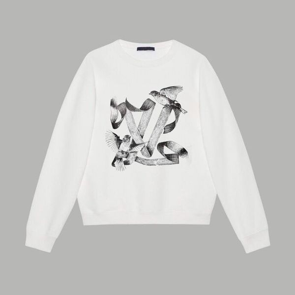 2023 autumn/winter new pullover letter pattern printed long sleeve sweater pure cotton rib round neck q327, Black;brown
2023 autumn/winter new pullover letter pattern printed long sleeve sweater pure cotton rib round neck q327, Black;brown