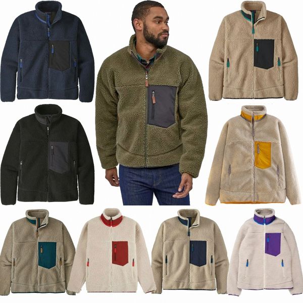 designer mens jacket thick veste giacca warm down classic retro antumn winter couple models lamb cashmere vest fleece coat retro-x v5qu#, Black;brown
designer mens jacket thick veste giacca warm down classic retro antumn winter couple models lamb cashmere vest fleece coat retro-x v5qu#, Black;brown