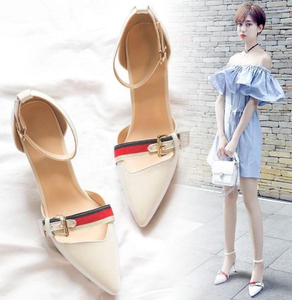 new fashion solid flock belt buckle women pumps pointed toe shallow high heels shoes pu leather women concise office shoes 42616690966, Black
new fashion solid flock belt buckle women pumps pointed toe shallow high heels shoes pu leather women concise office shoes 42616690966, Black