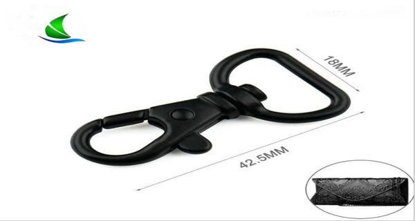 10 pcs metal snap hook swivel trigger lobster clasp clip key chain ring pet collar strap lanyard craft bag parts5300349, Black
10 pcs metal snap hook swivel trigger lobster clasp clip key chain ring pet collar strap lanyard craft bag parts5300349, Black