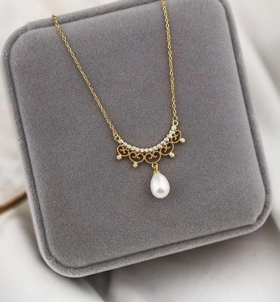 pendant necklaces vintage exquisite pearl lace hollow out necklace for women designer creativity luxury jewelry zirco1826374, Silver
pendant necklaces vintage exquisite pearl lace hollow out necklace for women designer creativity luxury jewelry zirco1826374, Silver